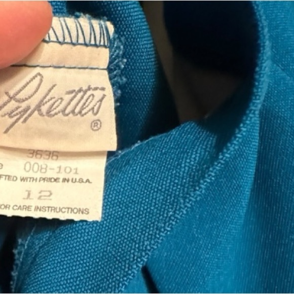 Vintage Pykettes Polyester Dress‎ Pants - Picture 4 of 5